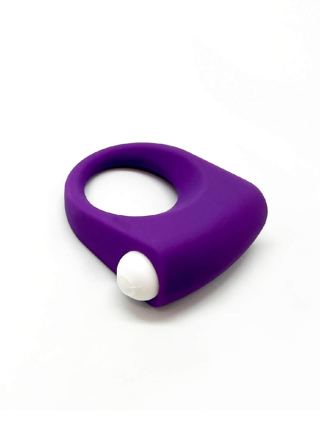 Wooomy cock ring with vibrator purple
